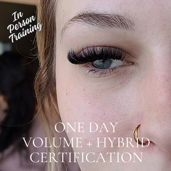 Blink & Brow Co. 1 Day Intensive Volume + Hybrid Lash Extension Training Certification